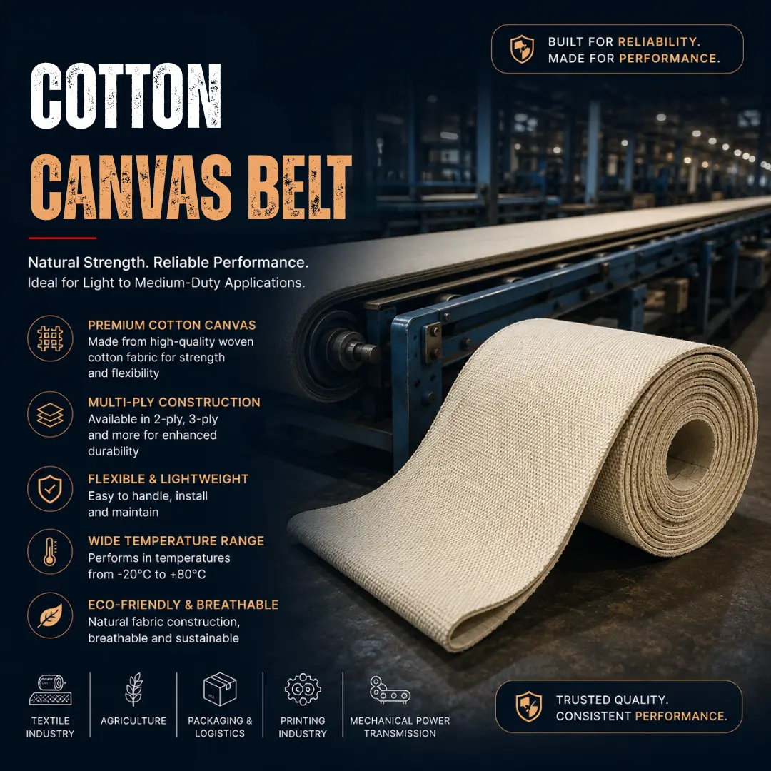 Cotton Canvas Belt